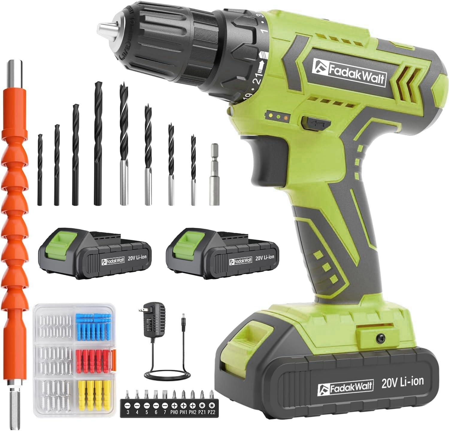 Cordless Drill - 20V 30 N.m