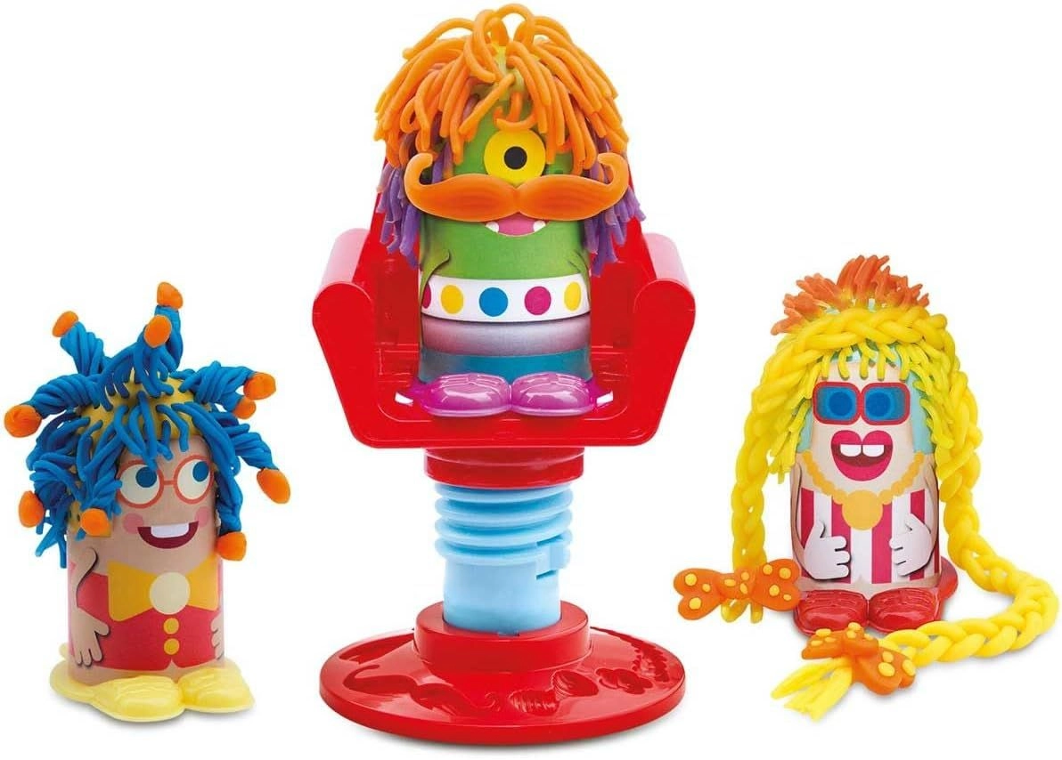 Ready Steady Dough Nick Jr Wacky Hair Dough Playset - 3 +