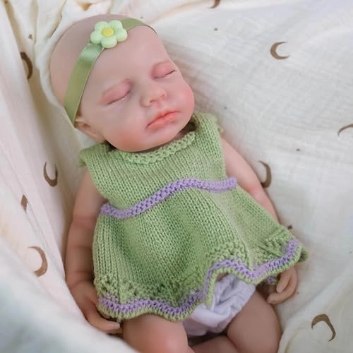 Reborn Baby Doll - 12 inch Full body silicone Ages 3+