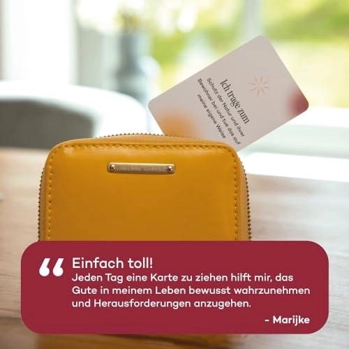 Affirmation Cards - 110 Affirmations Card Game (German)