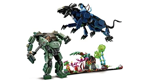 Avatar Neytiri & Thanator vs. AMP Suit Quaritch (75571)