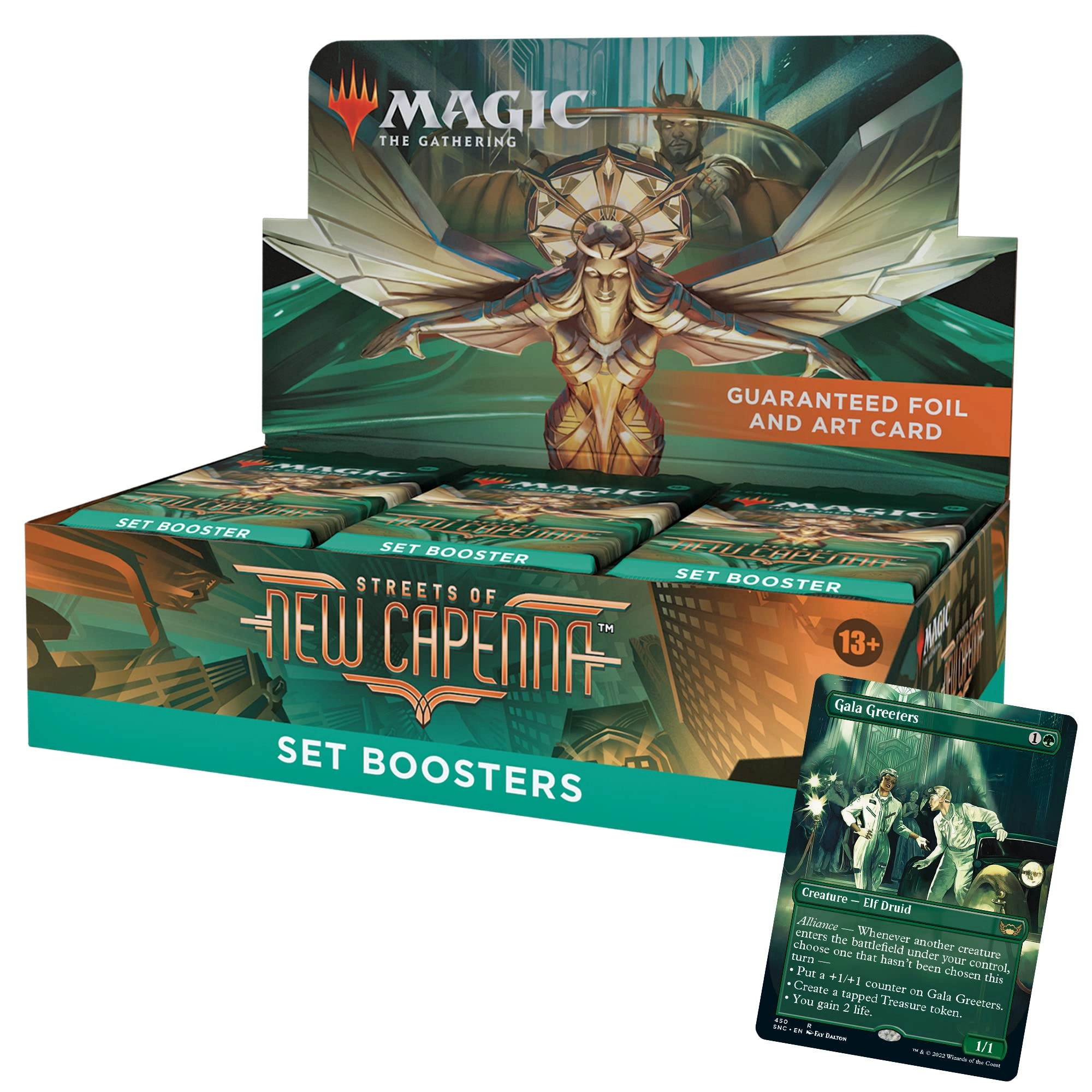 Magic: the Gathering Streets of New Capenna Set Booster Box - English 361pcs