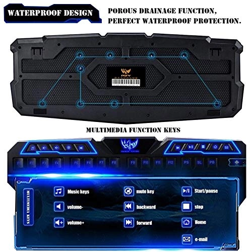 104 keys QWERTY - EN Wired