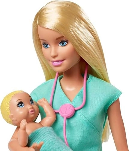 Baby Doctor Playset - Blonde Doll 2 Infant Dolls Ages 3+