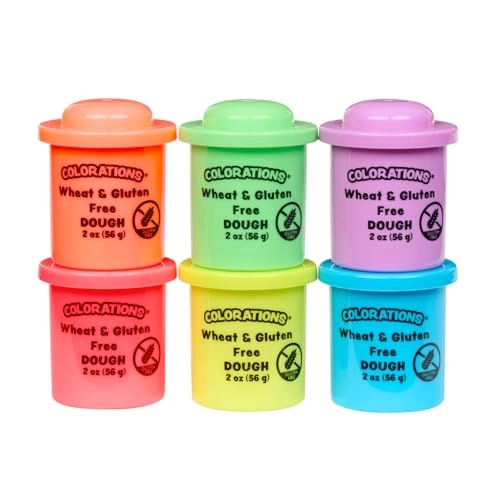 Colorations Wheat Gluten Free Neon Dough - 2 oz Each