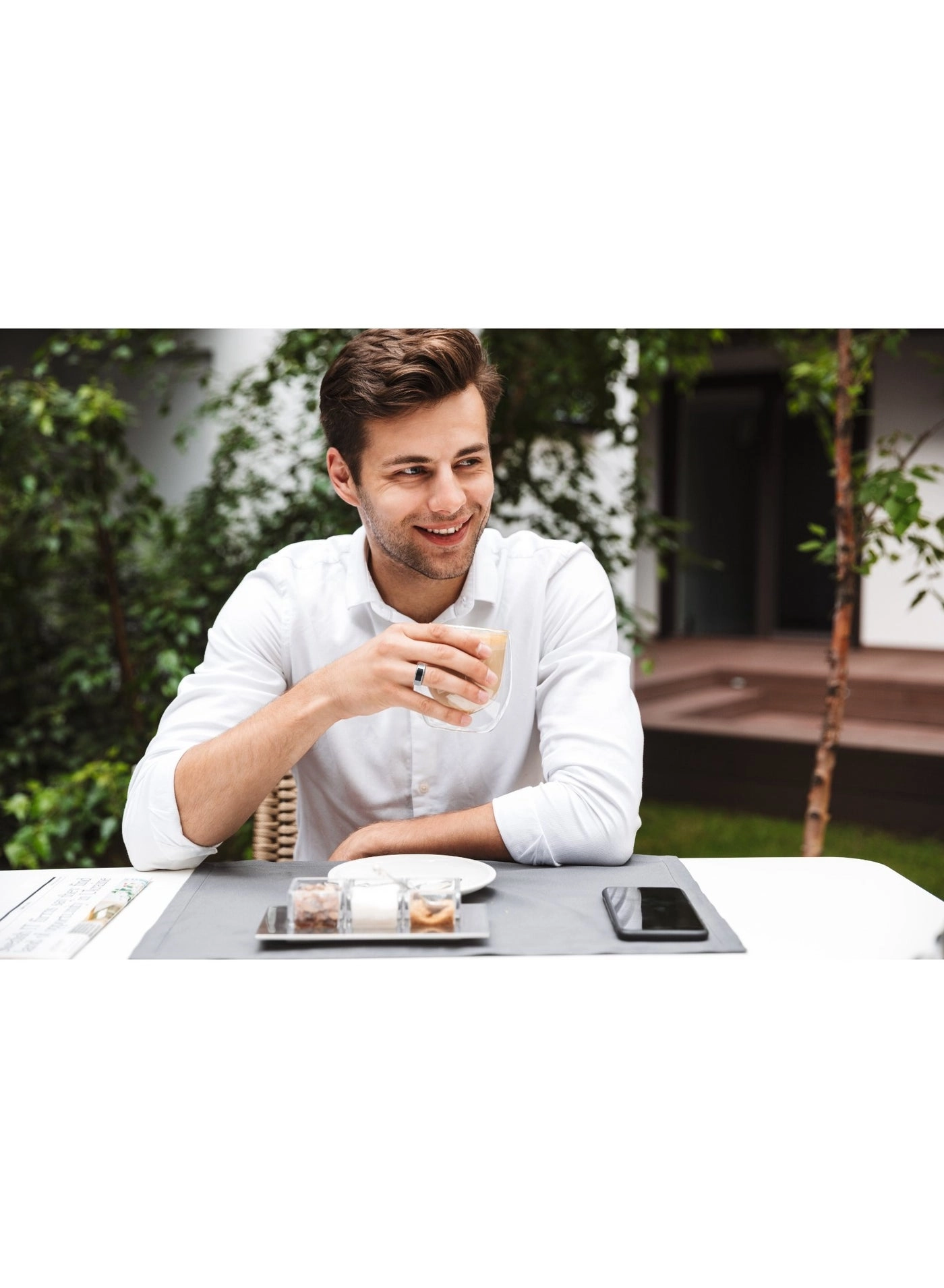 Phone Touch Control Smart Ring-Health Tracker - Heart Rate Temperature 5 Days Working Time