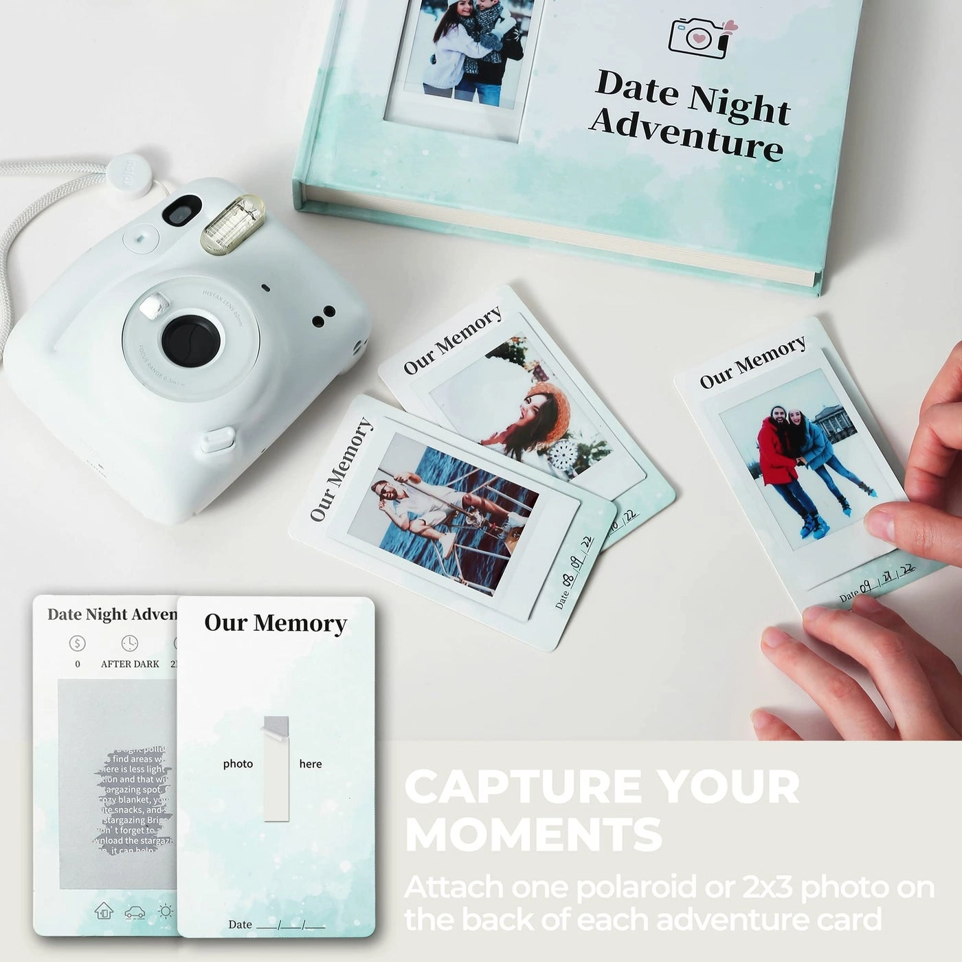 40 Date Ideas for Couples - Scratch Off Keepsake Album