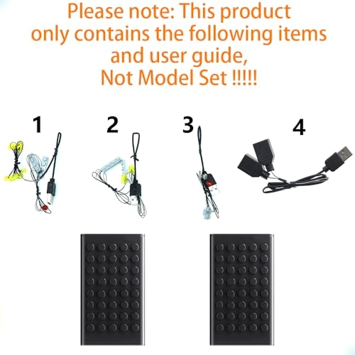 LED Light Kit for LEGO Holiday Main Street 10308