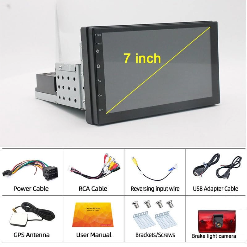 G01580 Navigator - Android 13 1024*600 + 01578 Camera - 480/520 TV lines