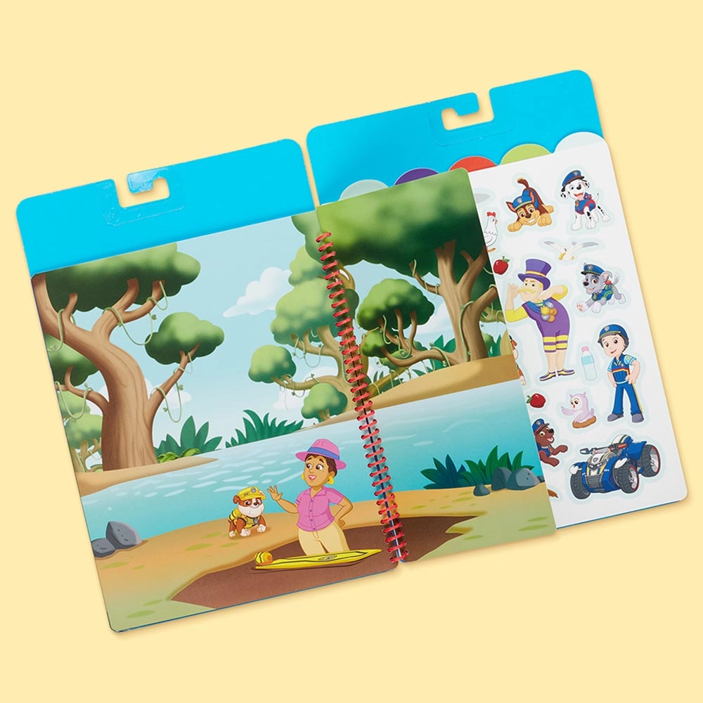 PAW Patrol Restickable Stickers Flip-Flap Pad - 5 pages 130 piece(s)