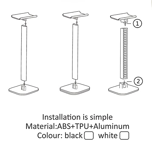 R09-RGB - Headphone Stand USB RGB