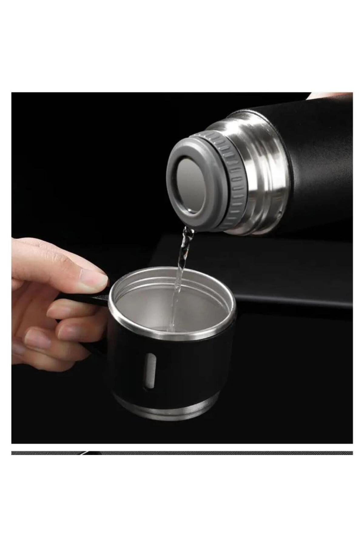 Stainless Steel Vacuum Insulated Water Bottle Set - Double Wall Gift Box Included