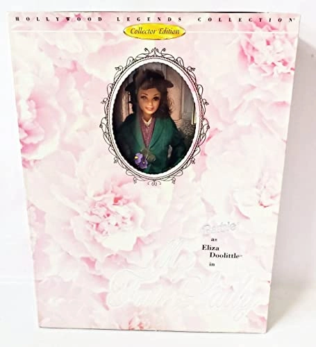Eliza Doolittle Barbie - Plastic flower girl costume Ages 14+