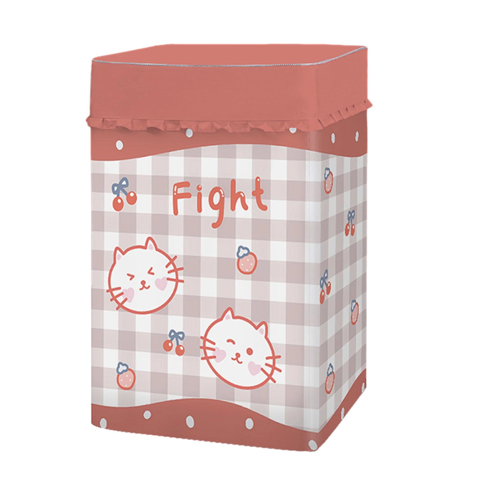 Top Load Washing Machine Cover - XS 2-4.2kg Red Cat Waterproof