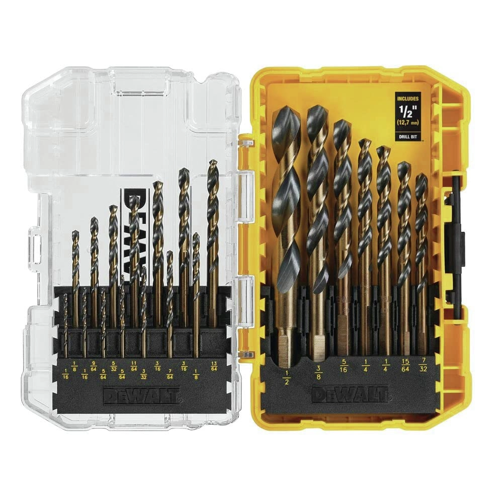 DeWALT Drill Bit Set - Black Oxide Coated 21Piece