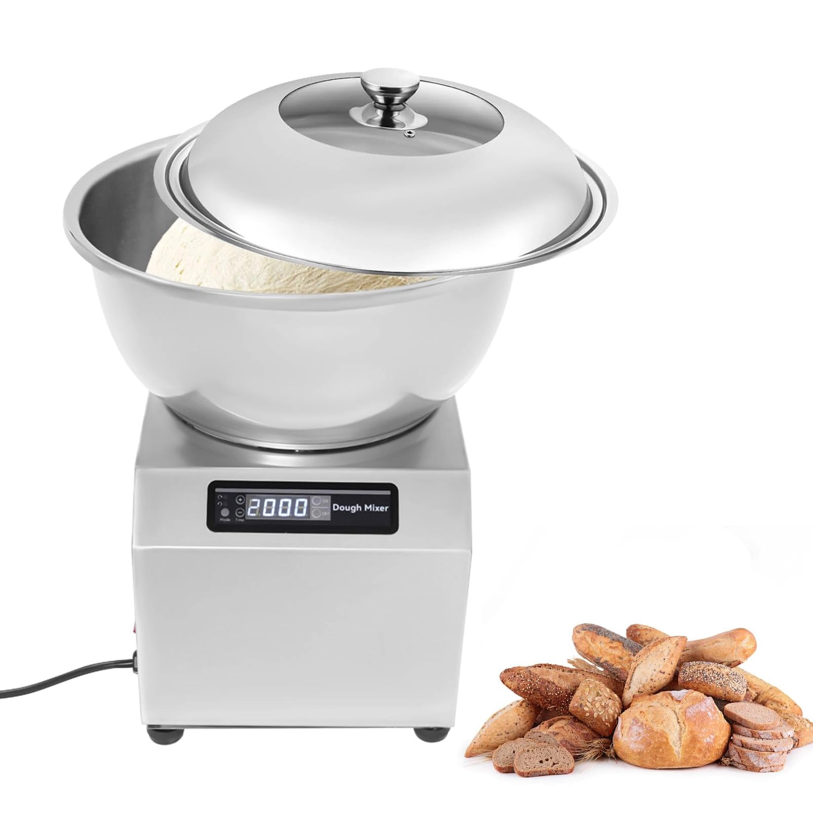 PJRVJFR Dough Mixer - 8Kg