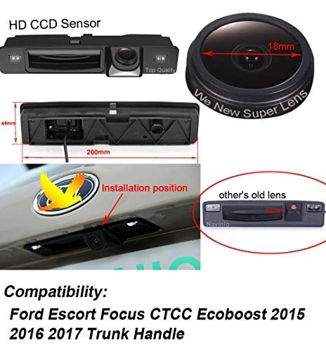 Rear View Camera - Night Vision 1280 x 720 pixels