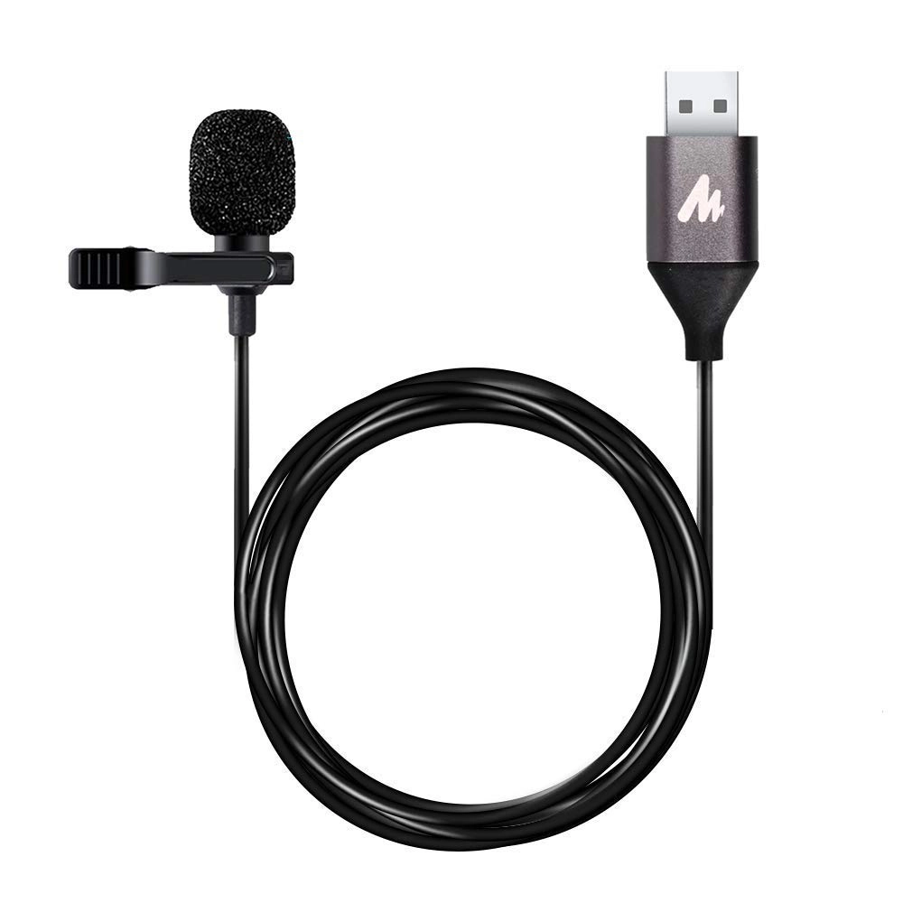 Maono Technology Inc., mail: service@maono.com UL10 Lavalier Microphone USB Microphone