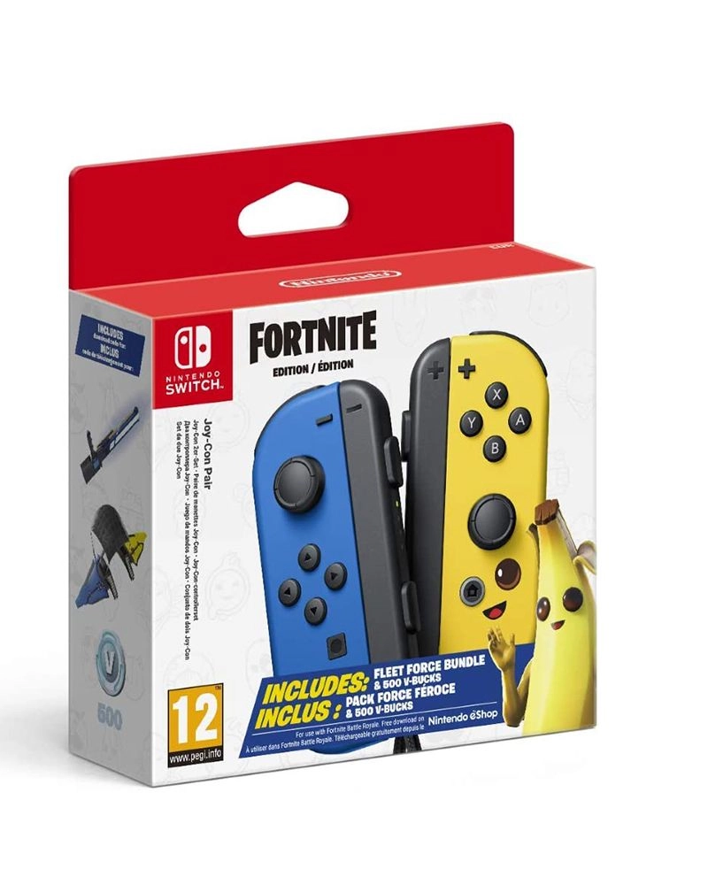 Nintendo Switch Joy Con Controller Pair Neon Blue/Yellow