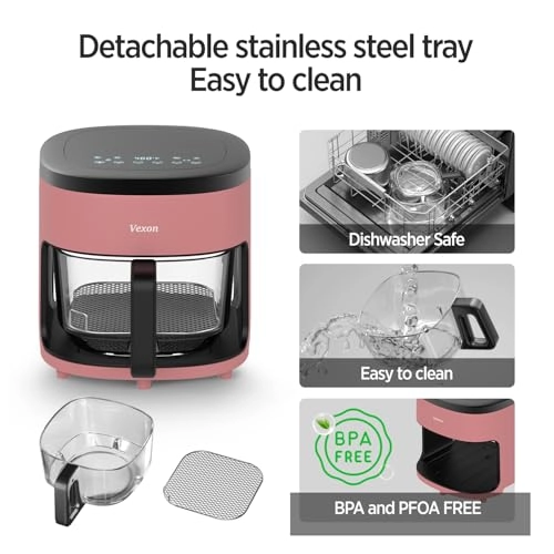 Glass Air Fryer GM-AF01