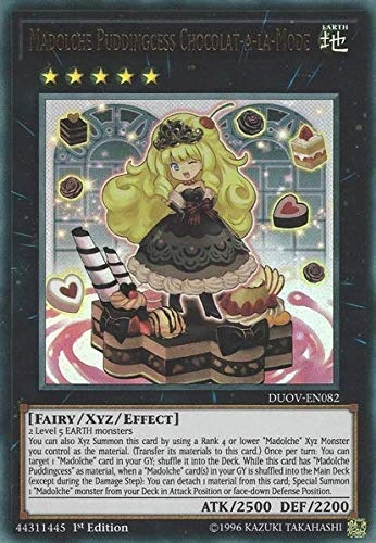 Yu-Gi-Oh! Madolche Puddingcess Chocolat-a-la-Mode DUOV-EN082 - 1st Edition