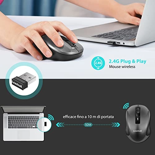 TM009 Wireless Mouse - USB