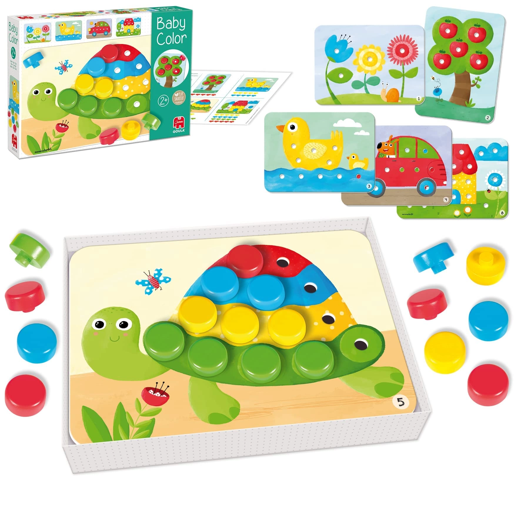 Jumbo Spiele GmbH Goula Baby Color - 2+ 26 pieces