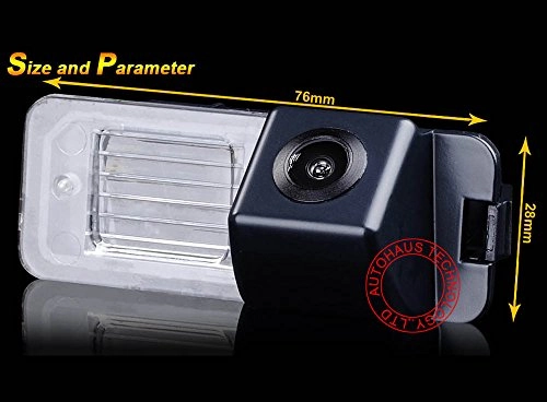 HD Color CCD Waterproof Vehicle Car Rear View Backup Camera - Night Vision 628 x 586 Pixels