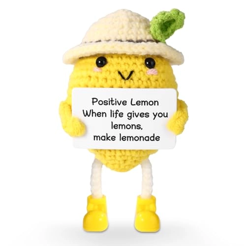 Funny Positive Lemon - 10 cm Cotton