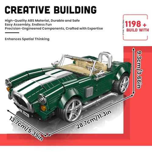 Vintage Convertible (10228) - Retro Sports Car