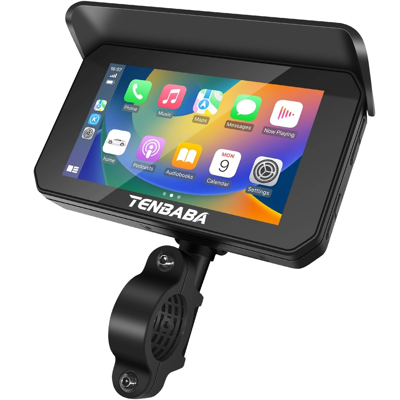 Tenbaba Motorcycle Carplay Screen - 5 inch