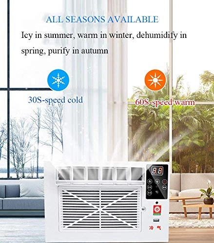 Window Air Conditioner - 3 Fan Speeds Dehumidifier
