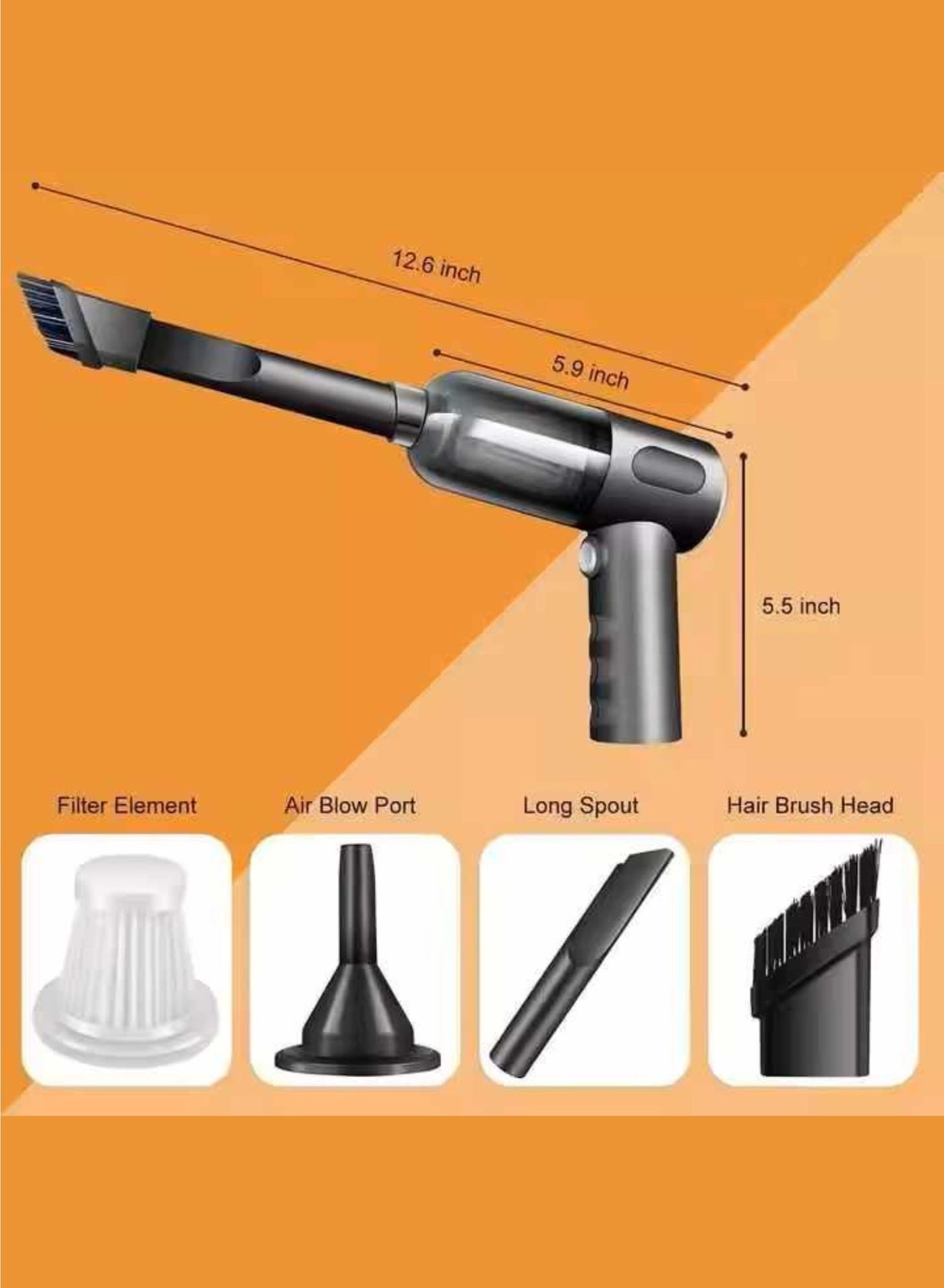 AS-228 - 3-in-1 12000Pa Cordless