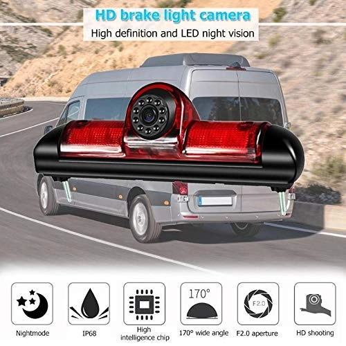 CCD Car BrakeLight Backup Camera - Night vision Wireless 728(H)*582(V)