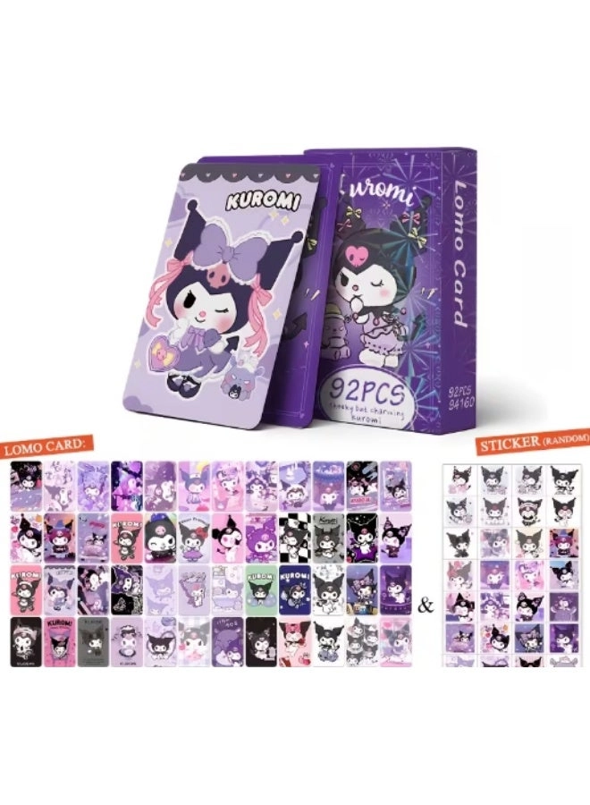 Lomo Card - 60 pcs + Stickers - 32 pcs + Pouch