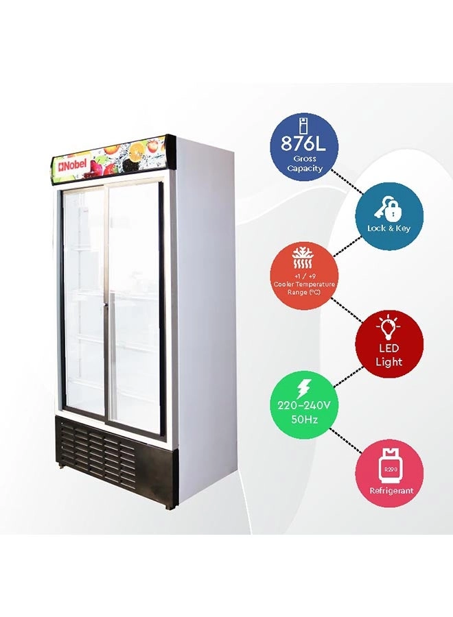 Upright Chiller - 876 Liter +1/+9