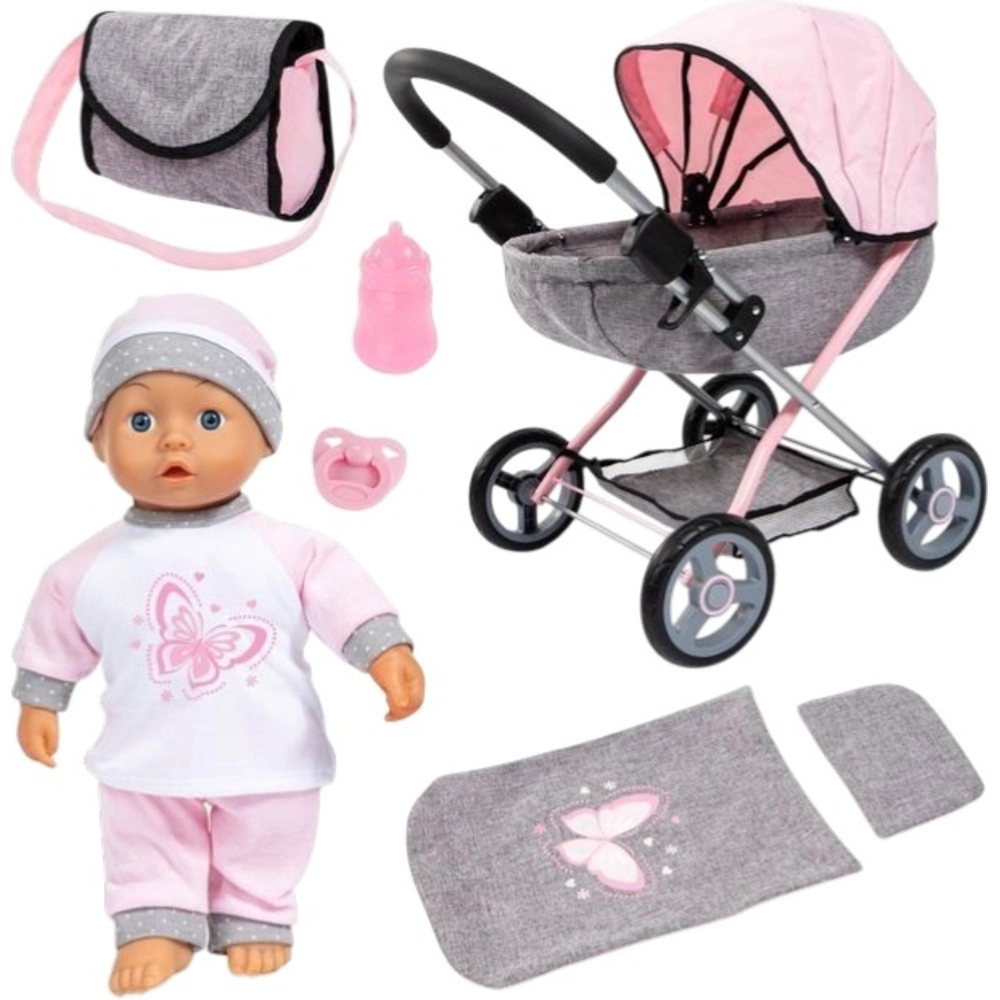 Bayer COSY - Grey/Pink 7 Pc Set Ages 3+
