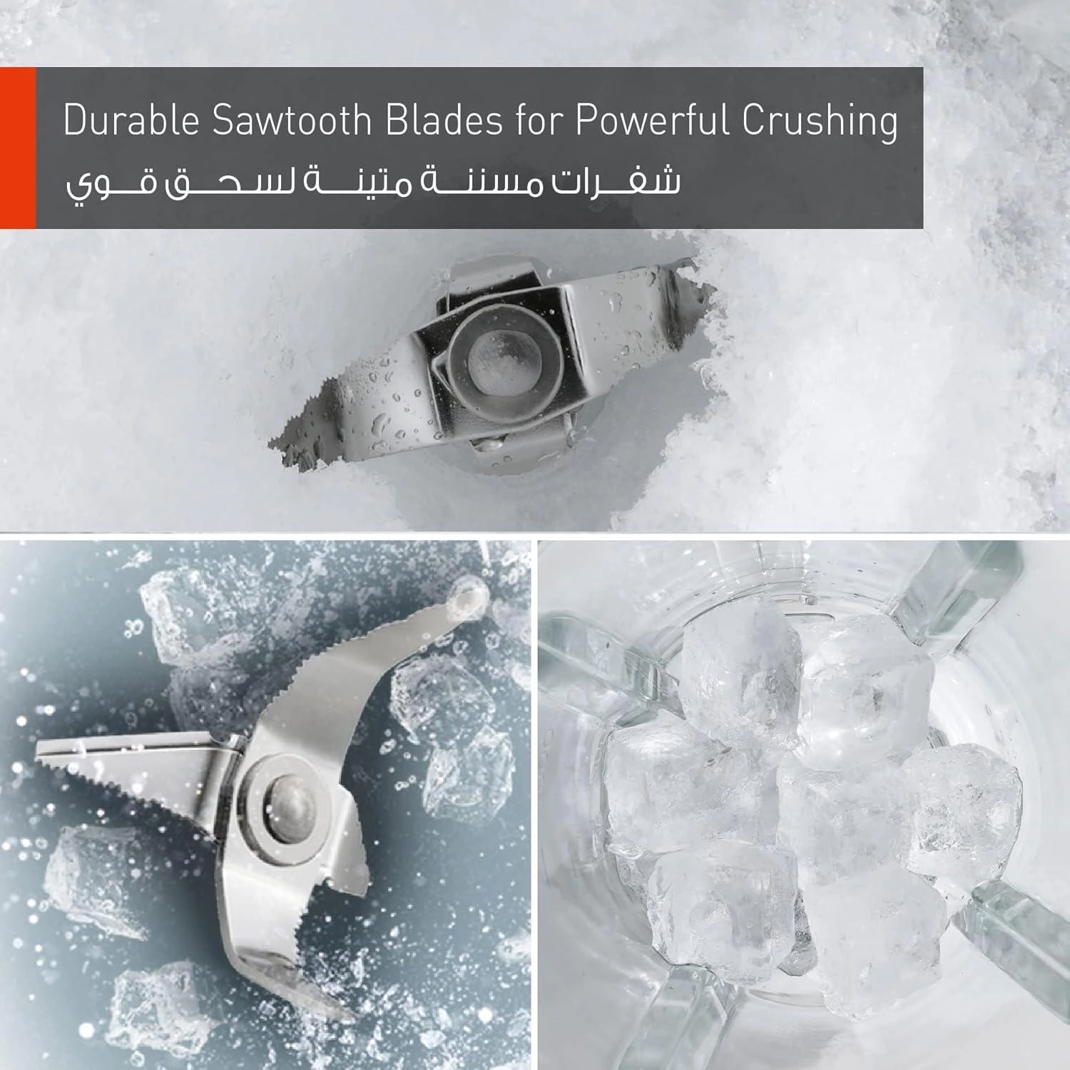 Glass Jug Blender MX-MG5321 - Ice Crushing, 2 Dry Mills, 2 Speeds