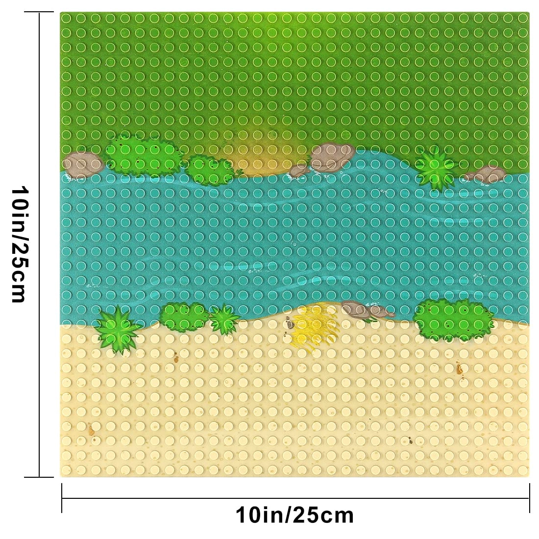 Classic Baseplate - 4 pcs