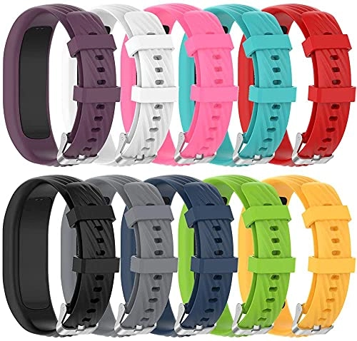 Silicone Replacement Watch Band for Garmin Vivofit 4