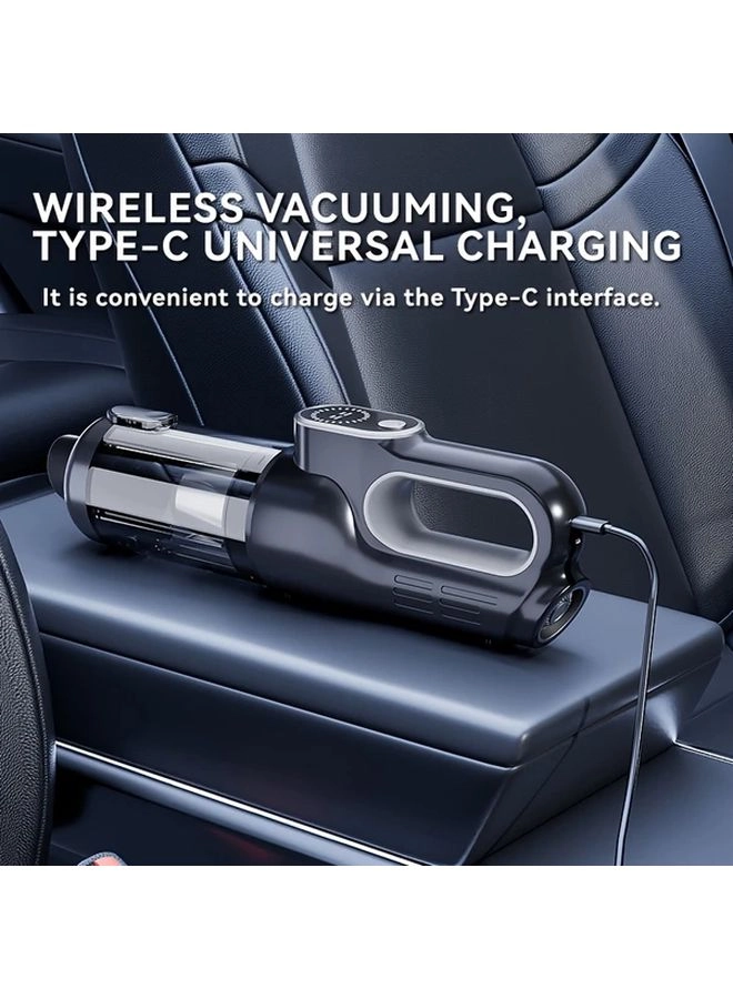 4-in-1 Wireless Handheld Vacuum Cleaner - 2000mAh