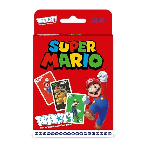 WHOT! Mau Mau Variant - Super Mario - Card Game (German)