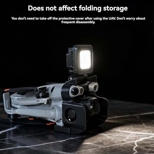 Night Flight Light Protective Cover - 2-in-1 Gimbal Guard Rechargeable