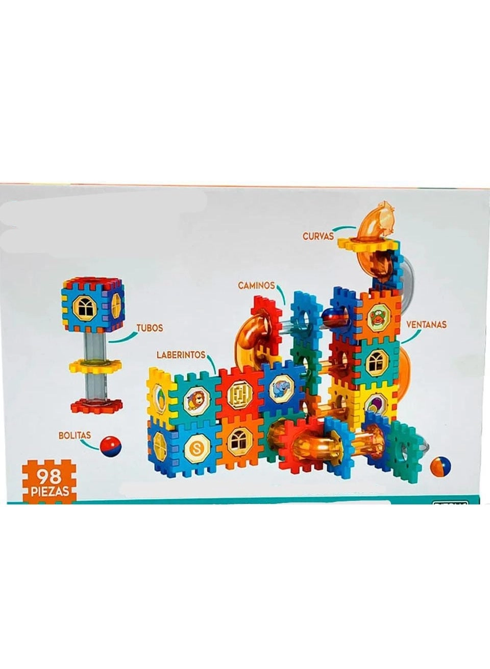Marble Run Building Blocks - 98pcs