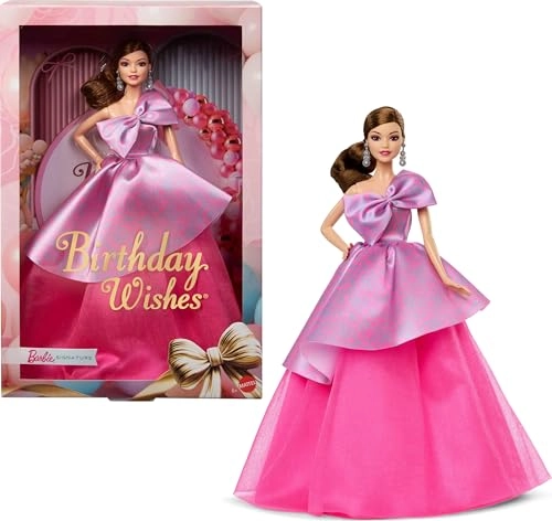 Barbie Signature Birthday Wishes Doll - Lilac Dress Giftable Packaging