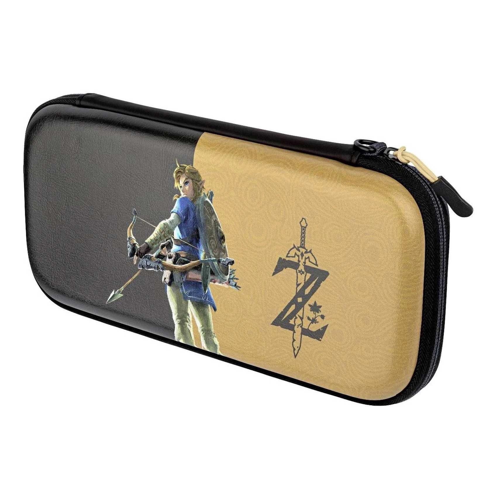 Zelda Breath Of The Wild Slim Deluxe Travel Case - Multicolour Compatible with Nintendo Switch