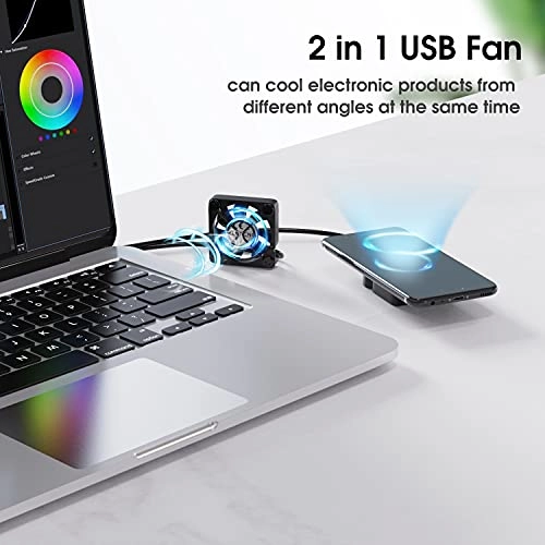 USB Fan - Dual 40mm