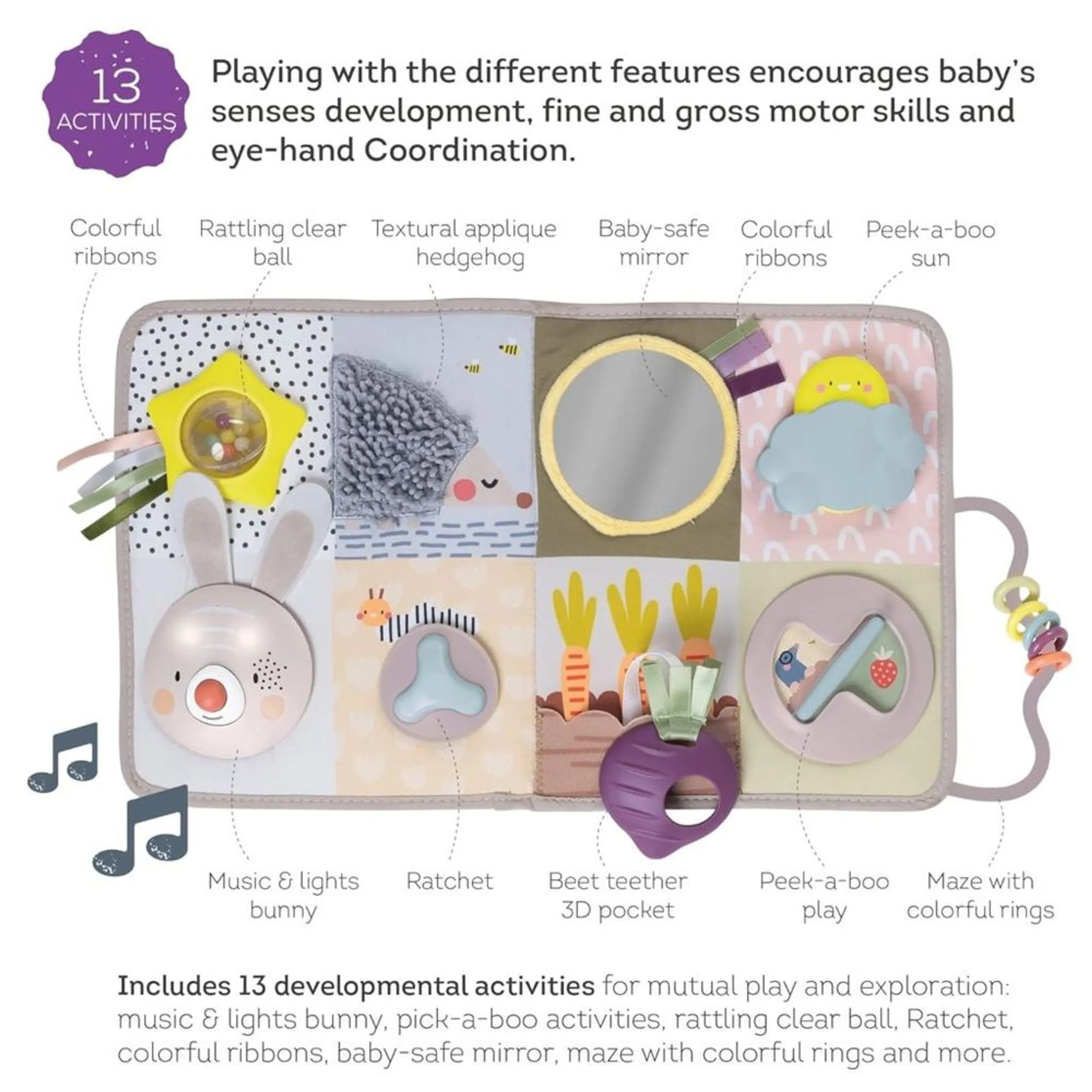 Melody Bloom Gym - 0 month & above
