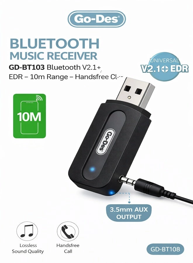 GO-DES GD-BT103 - V2.1 + EDR USB