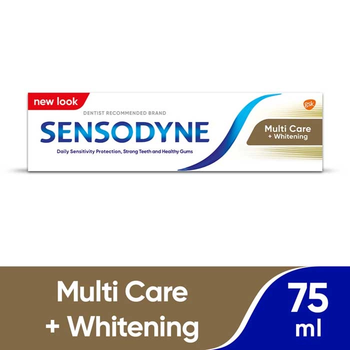 Sensodyne Multicare Sodium Fluoride Toothpaste 12 years and above 75 ml